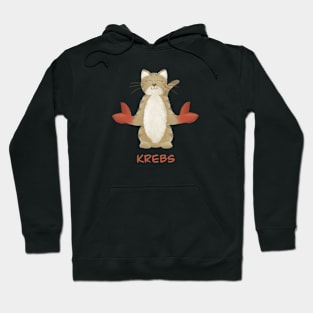 Krebs Katze zodiac sign Hoodie